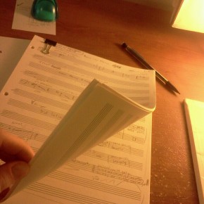 Poems Without Names is written - but not notated Poems Without Names is written - but not notated